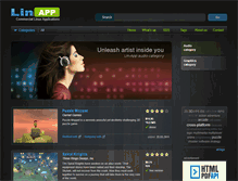 Tablet Screenshot of lin-app.com